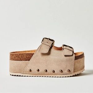 Free People Flatform Rule Breaker Sandals